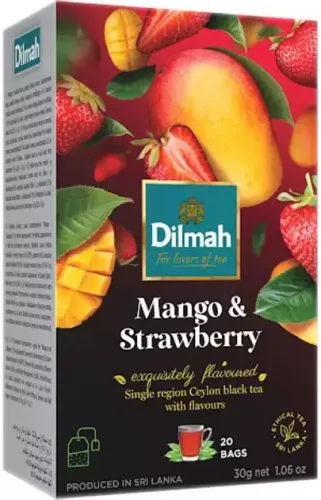 DILMAH ERBATA OWOCOWA MANGO & STRAWBERRY 20TB na Arena.pl