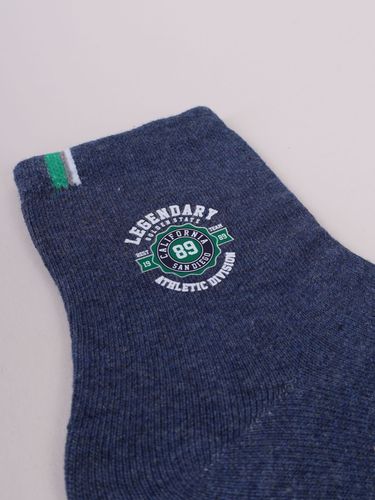 Skarpety dziecięce chłopięce bawełniane z napisem 3PAK 27-30 YOCLUB na Arena.pl