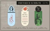 Zakładki magnetyczne - Friedrich Schiller