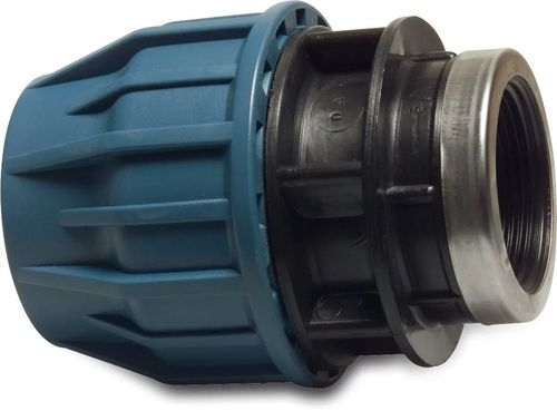 Jason Złączka przejściowa PP 25mm x 1" zacisk x GW 16bar czarno-niebieski na Arena.pl