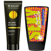Soleo Tan Technology Melanin Booster + Wild Tan Sexy Carrot Gratis