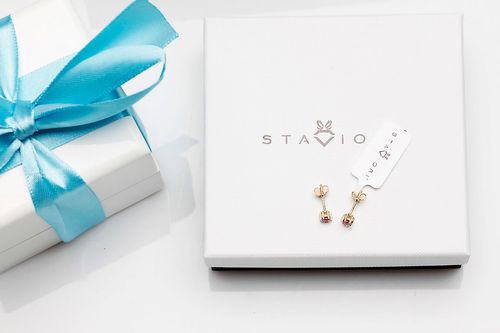 Złote kolczyki Staviori na Arena.pl