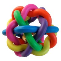 Piłeczka gumowa z dzwoneczkiem zabawa dla zwierząt