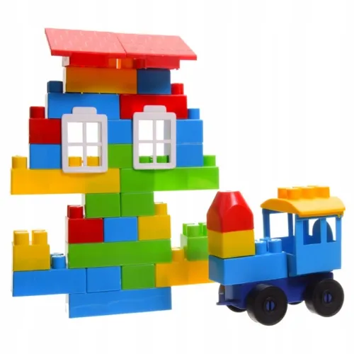 Klocki konstrukcyjne Baja 400 elementów Worek na Arena.pl