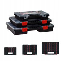 Zestaw organizerów KNO40305S, KNO35255S, KNO30205S, Wymiary 30.3x39.9x15 cm, Prosperplast