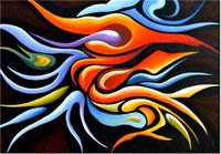 100 70CM OBRAZ PŁÓTNO KOBIETA TAŃCU PŁÓTNO RAMA