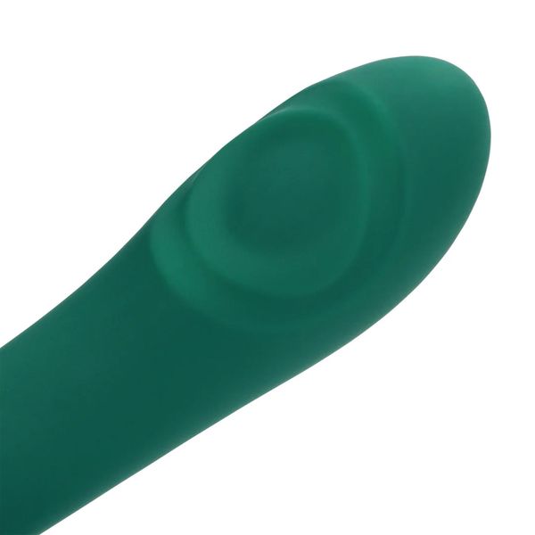 Pulse Wave G-Spot Vibrator - Green Crystal zdjęcie 5
