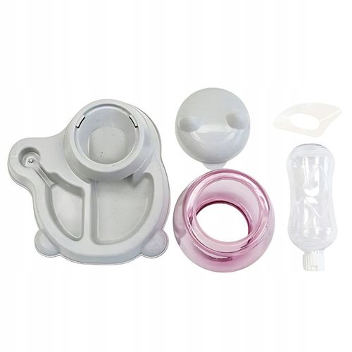 AUTOMATYCZNY PODAJNIK KARMY I WODY DLA KOTA PSA DOZOWNIK MISKA POJEMNIK 2W1 na Arena.pl