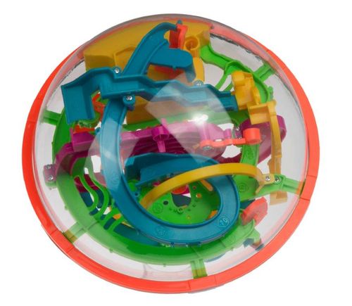 Kula labirynt IQ balls 138 barier 19cm na Arena.pl