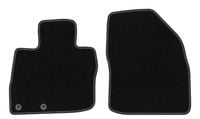 Dywaniki przednie welurowe czarne do: Honda Civic VIII 2006-2012 hatchback