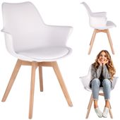 krzesło orlean białe