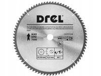 2X Piła tarczowa do drewna 230 mm x 80 T CON-TCT-2308 Drel