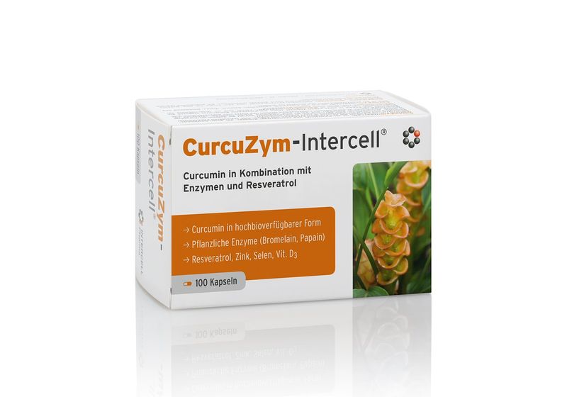 INTERCELL PHARMA CurcuZym-Intercell (100 kaps.) zdjęcie 1