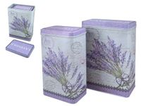 Kpl. 2 puszek metalowych