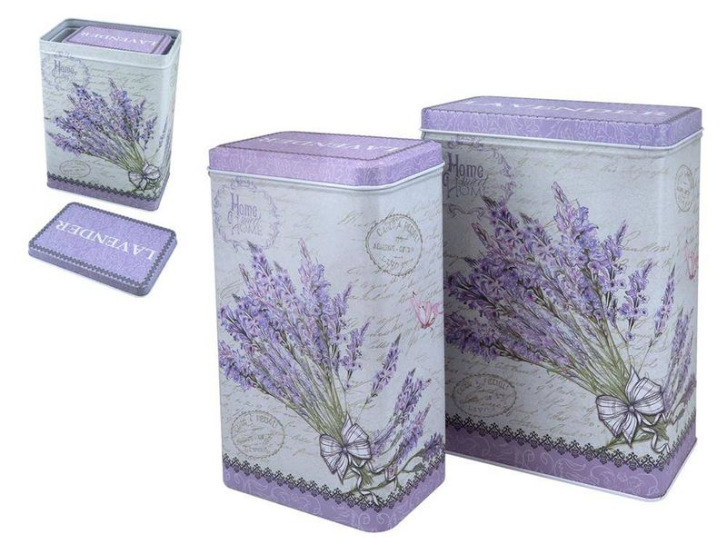 Kpl. 2 puszek metalowych zdjęcie 1