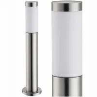 Lampa Ogrodowa stojąca słupek 65 cm zewnętrzna E27 INOX