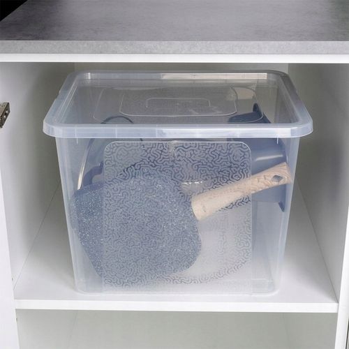 Pojemnik DO PRZECHOWYWANIA plastikowy duży pudełko box zabawki 30L na Arena.pl