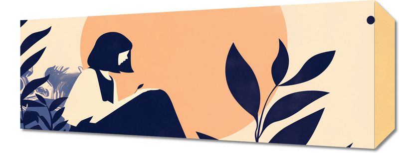Obraz 50x20cm Kontemplacja zdjęcie 1
