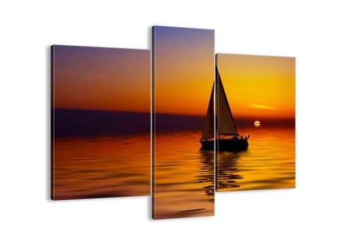 Obraz Na Płótnie - Żaglówka Rejs - 95X80 Cm - Cb95X80-0106 na Arena.pl