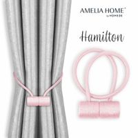 Upinacze do zasłon HAMILTON 2 szt pudrowy róż AmeliaHome
