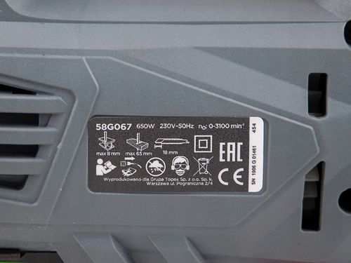 Wyrzynarka GRAPHITE 58G067 na Arena.pl