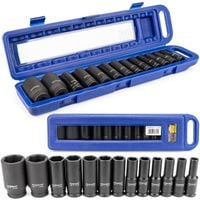 ZESTAW NASADEK UDAROWYCH NASADKI 10-32MM 1/2'' UDAROWE SZEŚCIOKĄTNE PM0817