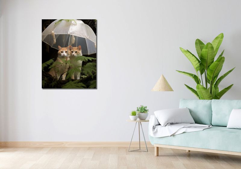 Obraz 70x90cm Podwójna Ochrona zdjęcie 2