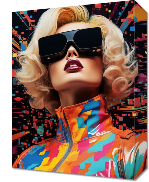 Obraz 30x40cm Retro Futuryzm zdjęcie 1