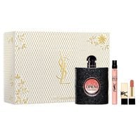 Black Opium spray 90ml + EDP spray 10ml + pomadka do ust