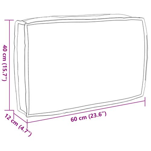Poduszka Liść Wzór liścia 60 x 40 x 12 cm Materiał Oxford na Arena.pl