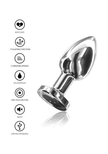 Buttplug Vibr. Medium Silver na Arena.pl