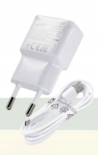 ORYGINALNA ŁADOWARKA SAMSUNG 2A + KABEL MICROUSB na Arena.pl