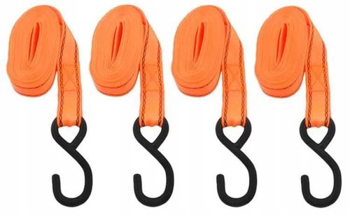 pas mocujący bagaż 4,5m/25mm - 4 szt. na Arena.pl