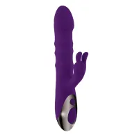 playboy pleasure hop - silikonowy model krolik, 3 tryby ruchu, usb