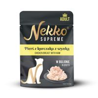 NEKKO SUPREME Adult Pierś kurczaka z szynką w bulionie 70g