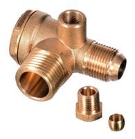 zawór zwrotny do kompresora sprężarki 1/2” x 3/8” wytrzymałość 20bar