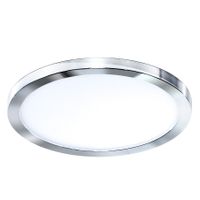 Podtynkowa lampa sufitowa Slim LED 12W do łazienki chrom