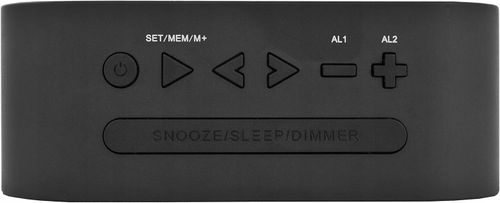 Radiobudzik FM Karcher UR1030 podwójny alarm LCD ściemniacz drzemka CZARNY na Arena.pl