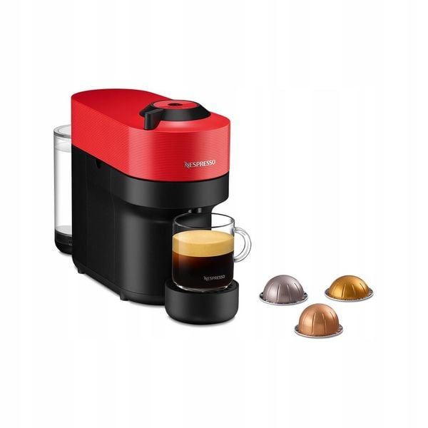 Ekspres KRUPS NESPRESSO Vertuo Pop XN9205 czerwony zdjęcie 3
