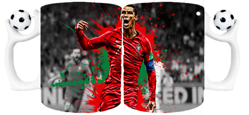 Kubek z piłką dla Fana Ronaldo CR7 na Arena.pl