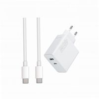 Szybka ładowarka 45W z kablem 1m 2 wejścia do ZTE Axon 30 Ultra