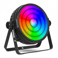 REFLEKTOR SCENICZNY DYSKOTEKOWY OŚWIETLACZ PAR EFEKT LED 66 DIOD RGB