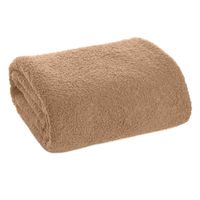 Miękki koc barankowy BUKLA 170X210 beżowy