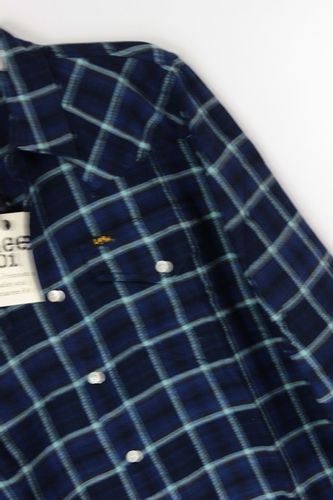 LEE 101 WESTERNER KOSZULA KRATA NAVY _ M na Arena.pl