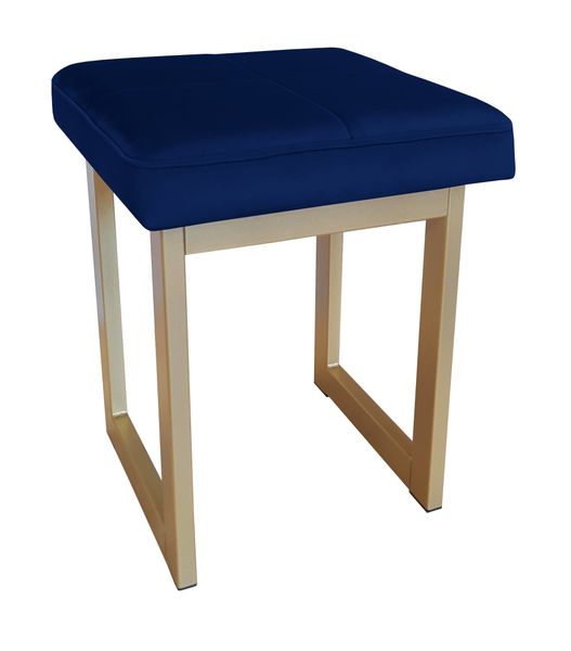 TABORET SOLID 45cm STOŁEK LOFT podstawa złota MG16 zdjęcie 1