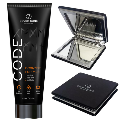 7suns Code Bronzer Dla Mężczyzn 250ml + Podwójne Lusterko Gratis na Arena.pl