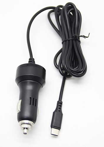 Solidna ładowarka samochodowa 2,5m USB typu C 2,4A na Arena.pl