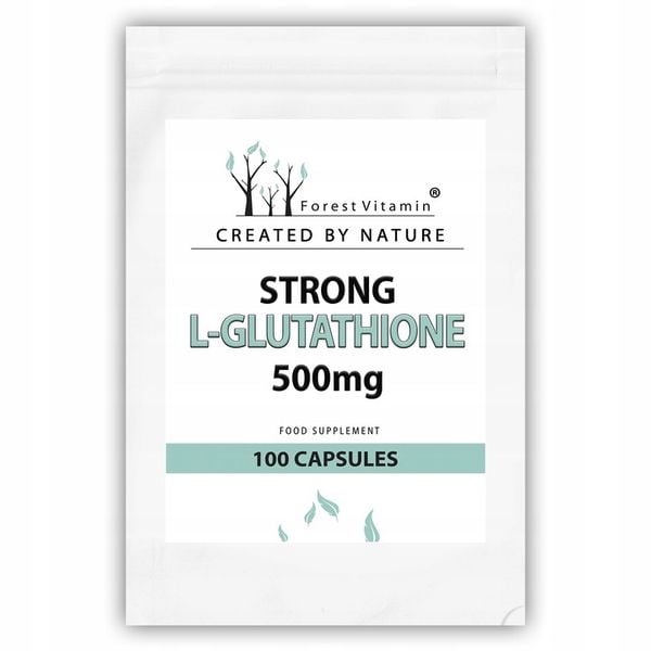 FOREST L-GLUTATION 500mg ZREDUKOWANY MOCNY 100kaps zdjęcie 3