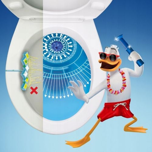 duck fresh discs marine - żelowy krążek do toalety 36ml + aplikator na Arena.pl