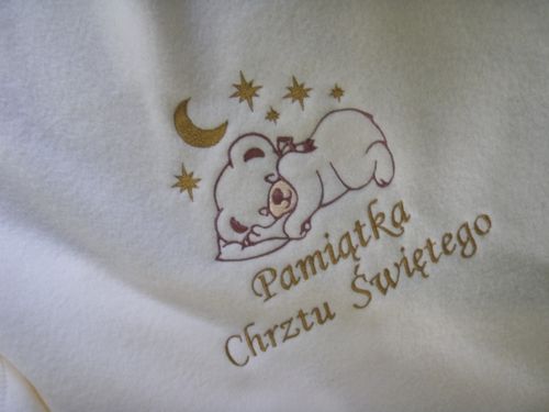 kocyk polarowy 100x75 CHRZEST | 7843 na Arena.pl